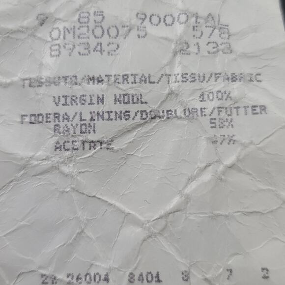 Gianfranco Ferre Saks Fifth Ave Men's Black Pin Stripe Suit Sport Coat Wool 42 - Picture 7 of 7